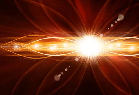 Golden elegant abstract Stock Illustration