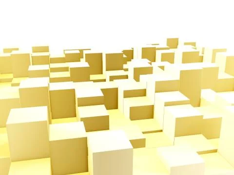 Golden equalizer bars Stock Illustration