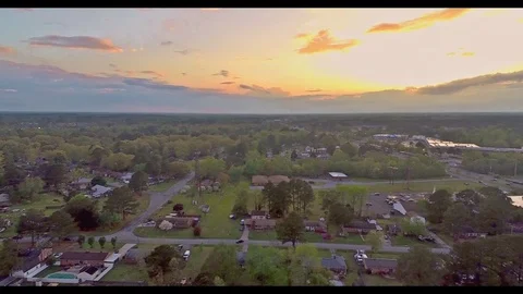 Golden Evening Sunset Stock Footage 94179119