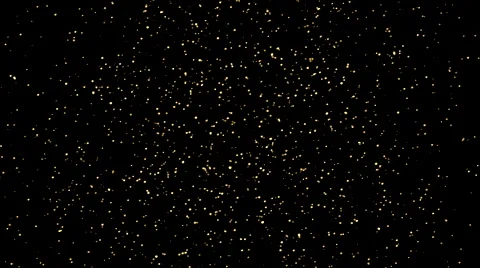 Golden explosion on black  background Stock Footage 40051471