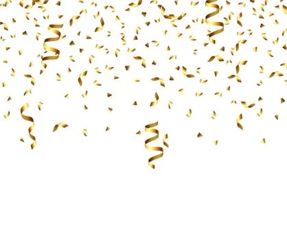 Golden explosion of confetti, glitter texture. Golden grainy abstract texture on Stock-Illustration