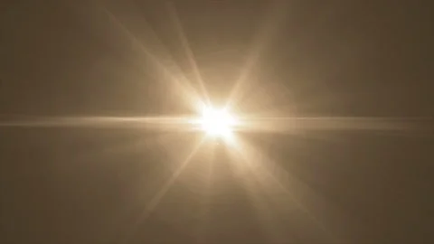 Golden explosion flash lights optical lens flares transition Stockbeeldmateriaal 171023796