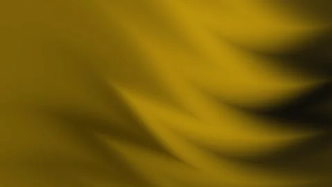 Golden fabric drapes create soft folds and shadows Stock Footage 300887469
