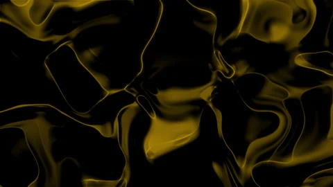 Golden fabric flows dramatically on black background. 스톡 동영상 297585105