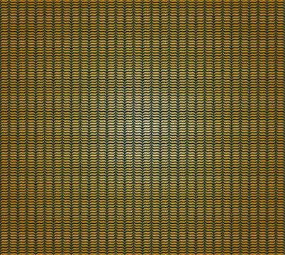 Golden fabric seamless pattern Illustrazione stock