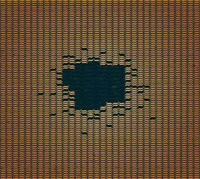 Golden fabric seamless pattern Stock Illustration