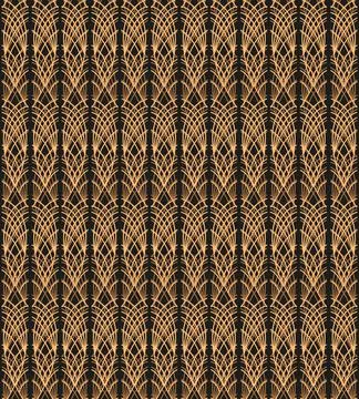 Golden feather luxury background vector Stockillustratie