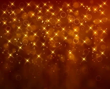 Golden festive background Stock Illustration