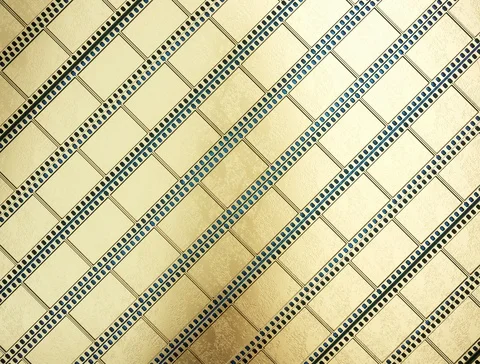 Golden film frames background 3d render Stock Footage 125660800