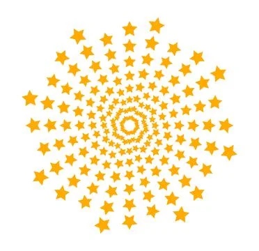 Golden firework exploding illustration Stock Illustration