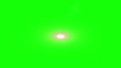Golden firework explosion isolated on a green screen background for easy Stockbeeldmateriaal 345853004