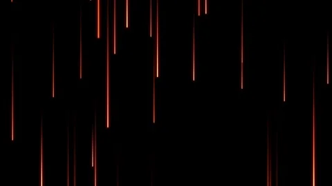Golden fireworks explode into shimmering sparks falling downward against dark Stock Footage 343804947