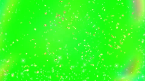 Golden fireworks explosion on green screen background for video editing and Stock Footage 341907834