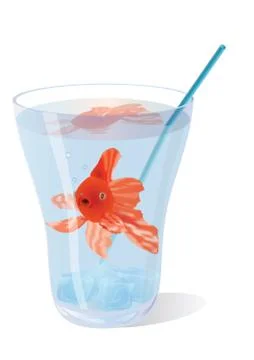 Golden fish 스톡 일러스트