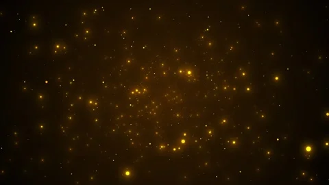 Golden floating bokeh particle background warm dots, depth, elegant ambience. fe Stock Footage 340414249