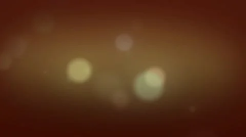 Golden Floating Circles BG Video stock 11335758