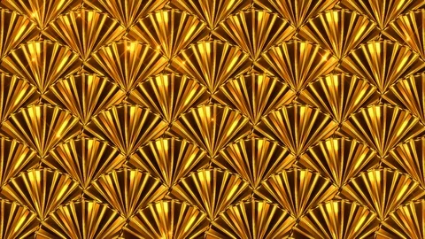 Golden Flowers background 스톡 동영상 102443966