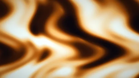 Golden Fluid Gradient Waves Abstract Background Stock-Footage 344718290