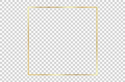 Golden Frame Bokeh Square. Elegant Golden Glitter Frame on Background for L.. Stock Illustration