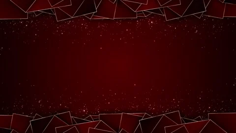 Golden frame border particles bokeh Glitter Sparkling Magic light Shining Dust Stock Footage 295446439