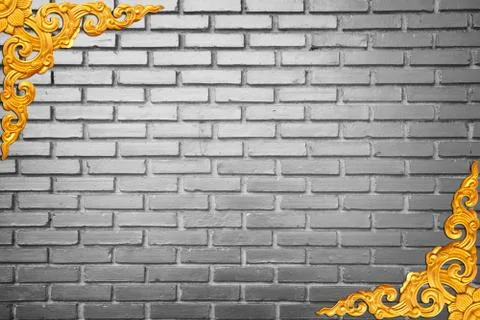 Golden frame Stock Illustration