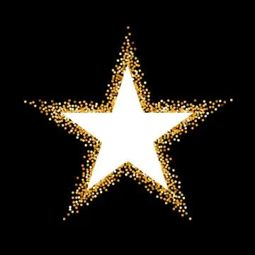 Golden Frame Stock Illustration