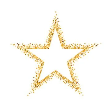 Golden Frame Stock Illustration