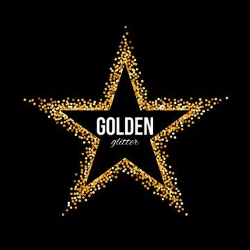 Golden Frame Stock Illustration