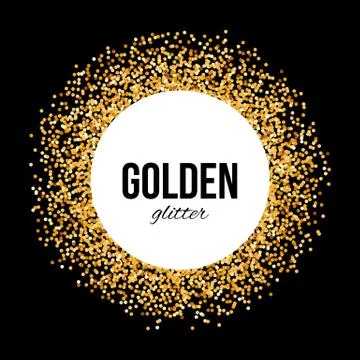 Golden Frame Stock Illustration