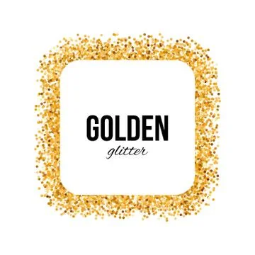 Golden Frame Stock Illustration