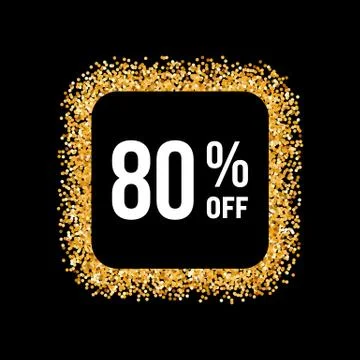 Golden Frame Stock Illustration