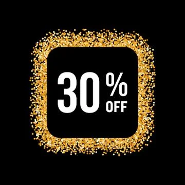 Golden Frame Stock Illustration