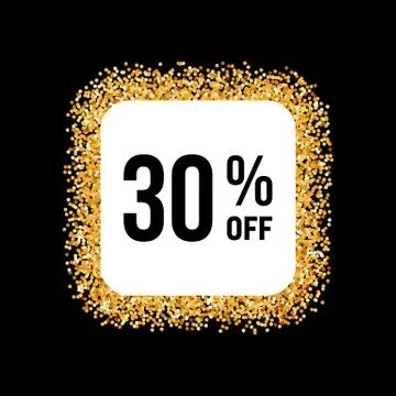 Golden Frame Stock Illustration