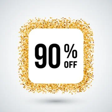 Golden Frame Stock Illustration