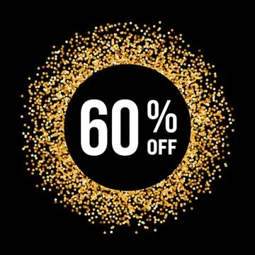 Golden Frame Stock Illustration