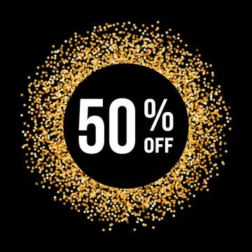 Golden Frame Stock Illustration