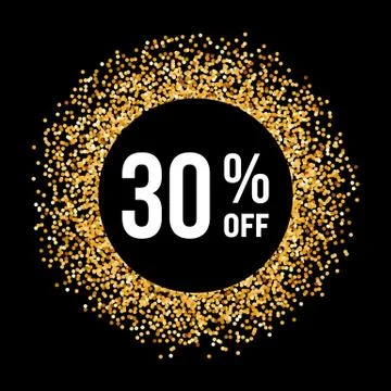 Golden Frame Stock Illustration