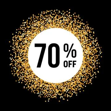 Golden Frame Stock Illustration