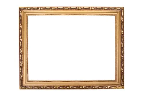 Golden frame Stock Photos