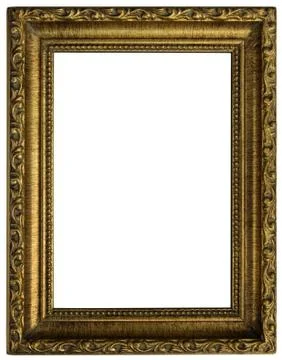 Golden frame Stock Photos