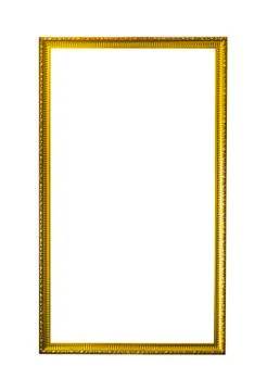 Golden frame Stock Photos