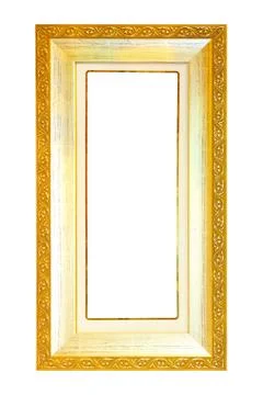 Golden frame Stock Photos