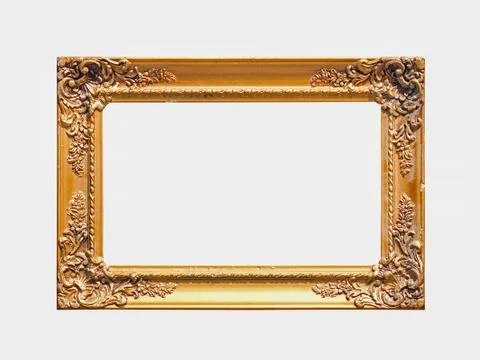 Golden Frame Stock Photos