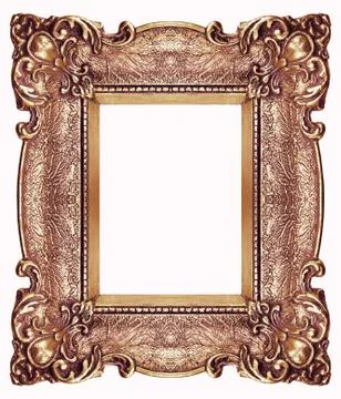 Golden Frame Stock Photos