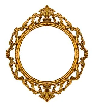 Golden frame Stock Photos