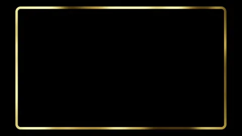 Golden Frames Background Stock Footage 263972483