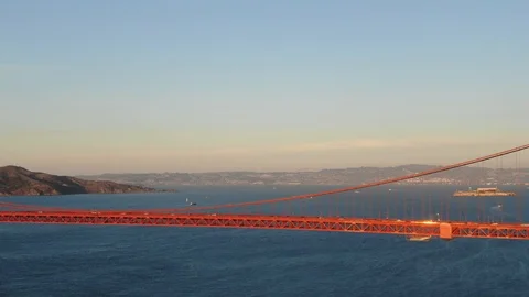 Golden Gate Aerial Stock Footage 97723657