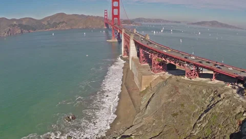 Golden Gate Aerials Stock Footage 34400566