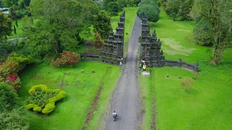 Golden Gate Bali Stock Footage 148240845
