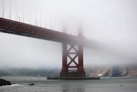 Golden Gate Bridge 05 SD Stock Footage 8918375